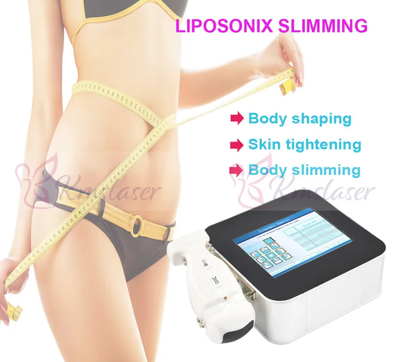 Portable liposonic Home Use lipohifu shaper slimming machine weight lose wraps liposonix body slim cellulite fat loss