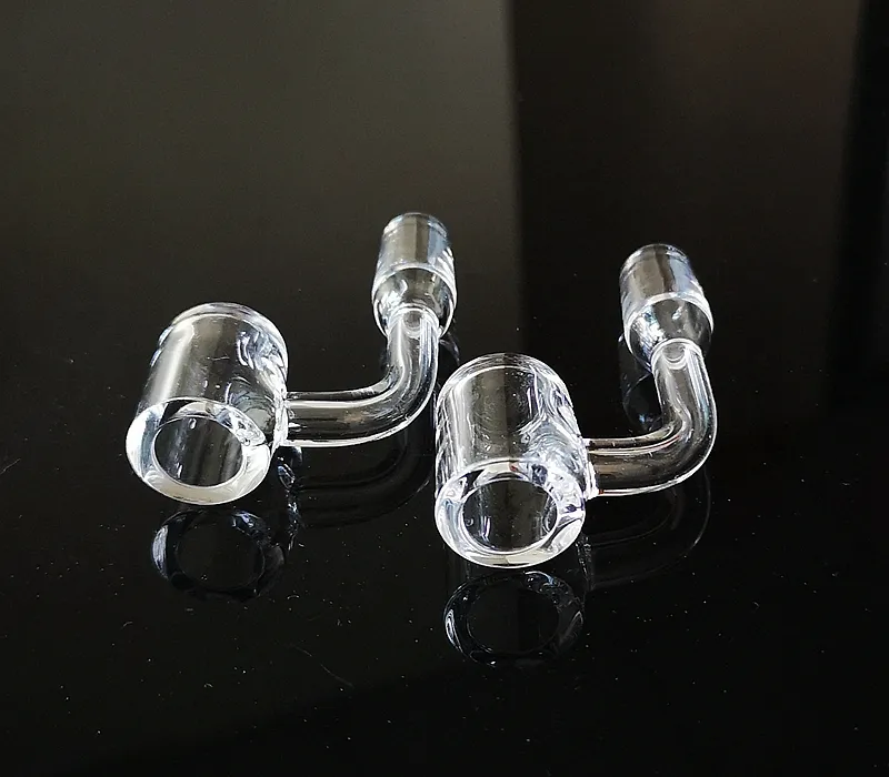 Glas Quartz Banger Hona Hane Rökning 10mm 14mm 18mm 4mm Tjock Bangers Rökning Tillbehör Pure Nail QBN01