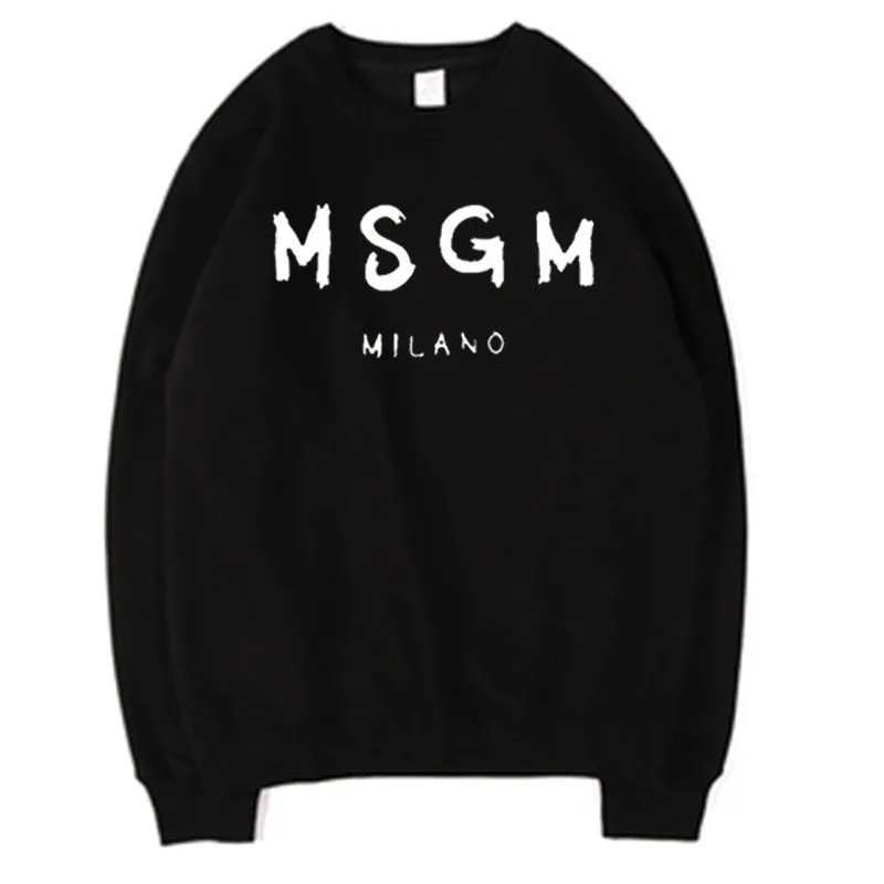 MSGM – sweat-shirt de styliste imprimé pour hommes et femmes, Streetwear décontracté, sweat à capuche avec lettres imprimées, hauts de rue