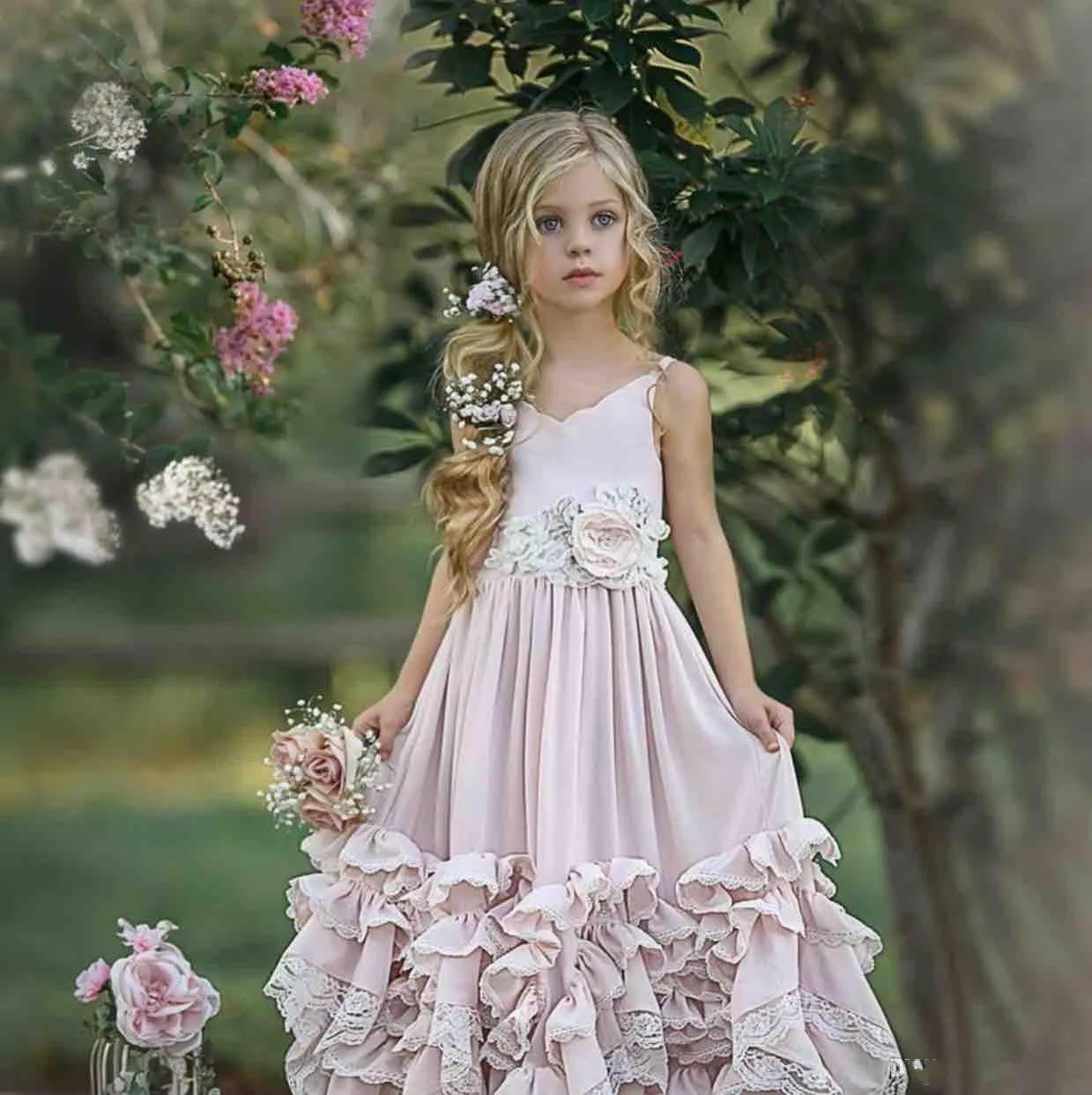 Boho flower girl dresses toddler on sale