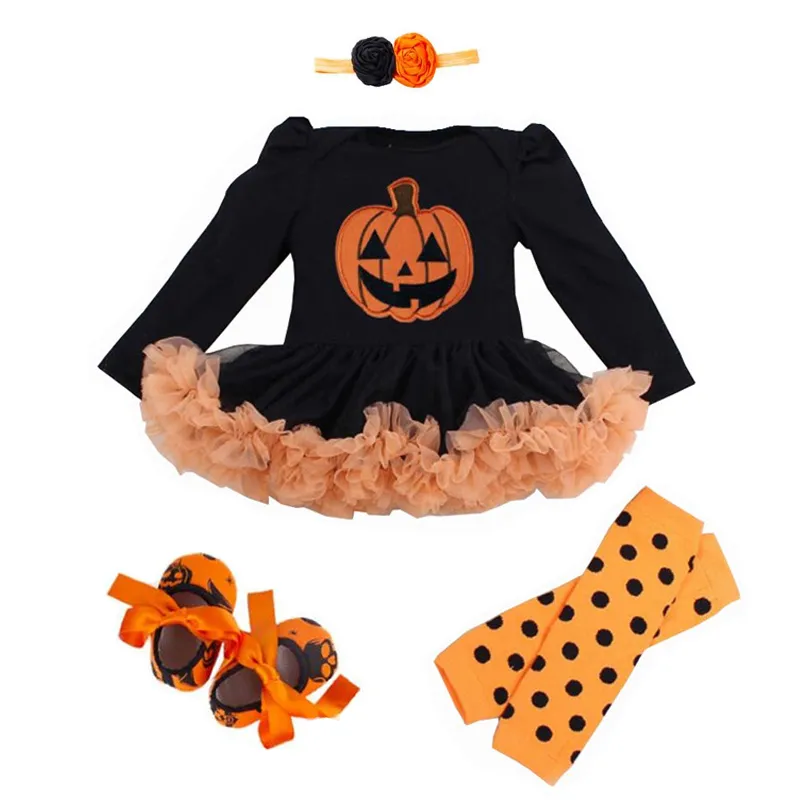 Baby Girls Clothes My First Christmas Halloween Outfits Lace Romper Dress newborn Infant Clothing baby girl Tutu babyBirthday Co