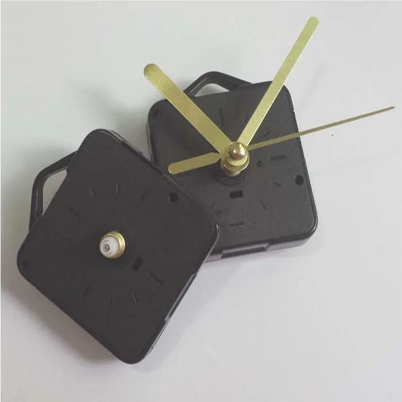 Gold Craft Gift Clock and Watch Parts Shaft Length 13cm Clock Accessories Best Quartz Clock Mechanism Movement