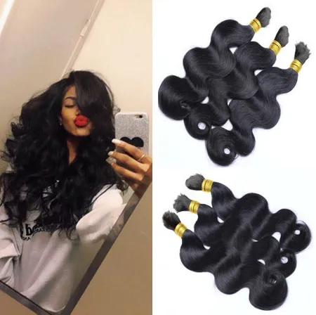 Human braiding hair online wet and wavy