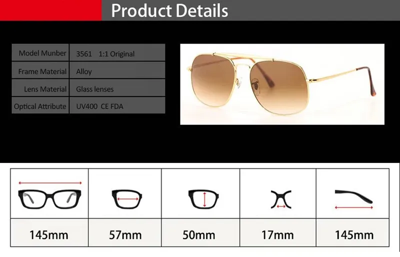 Wholesale-- Top Quality Sunglasses men women Brand Designer Metal frame uv400 mirror glass lenses Retro Eyewear with box and label