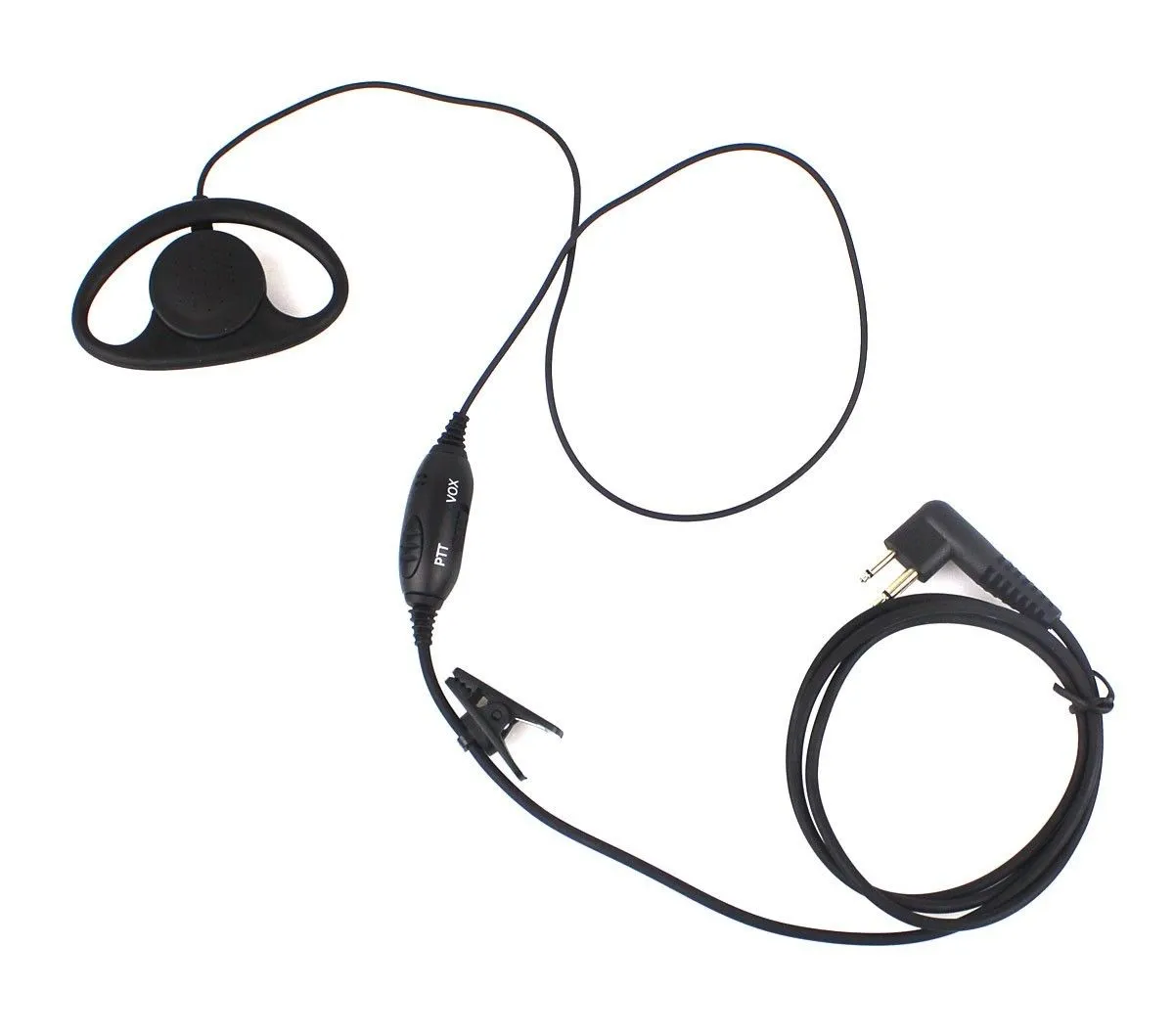 3x 2 PIN-öronpunkter Headset för Motorola Radio GP88 GP300 2000 P040 PRO1150 CLS1110