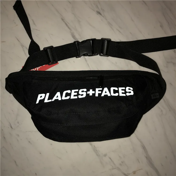 店長特典付 places + faces waist bag black | artfive.co.jp