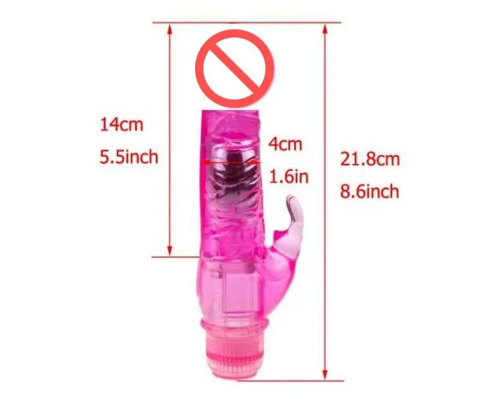 Crystal Rabbit Silicone Jelly G-Spot Vibrator with Multispeed Flexible Design for Women, Pink Purple from Dhgate Vibrators - price 7.14 Crystal Rabbit Silicone Jelly G-Spot Vibrator with Multispeed Flexible Design for Women, Pink Purple from Dhgate Vibrators - price 7.14
