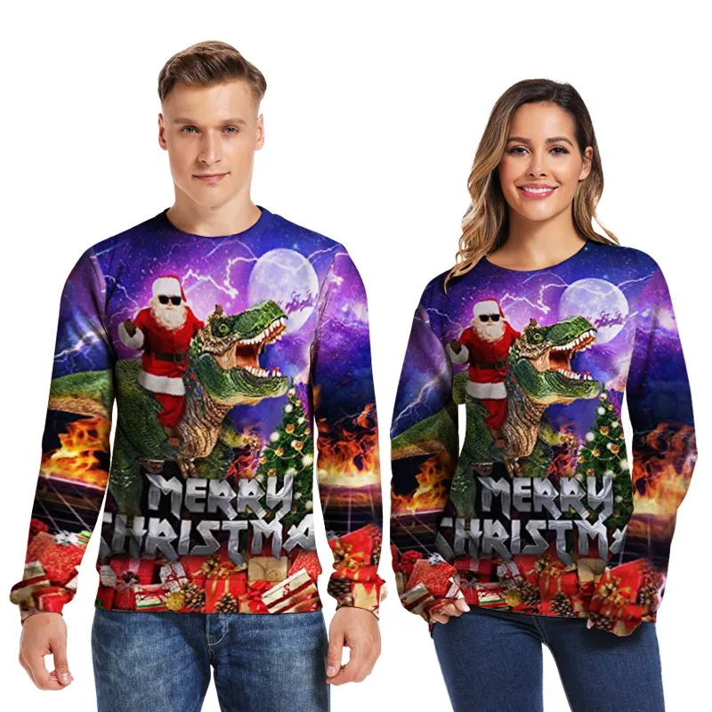 Boże Narodzenie bluza z kapturem 3d śmieszne mężczyźni bluzy bluza streetwear hip hop pulower z kapturem mężczyźni unisex kobiety na zewnątrz bluzy 018