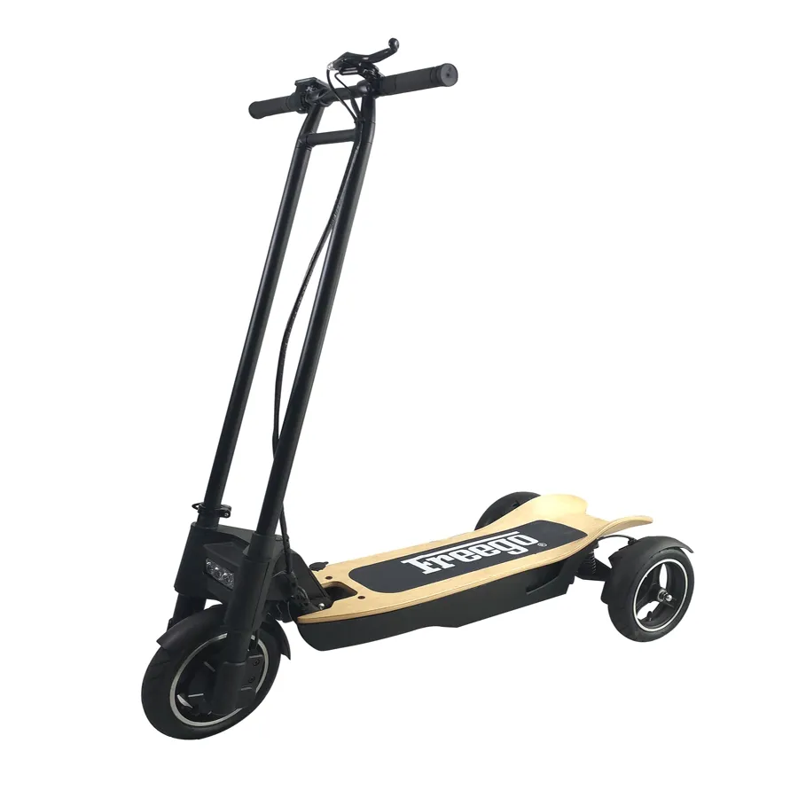 Freego ES - 10T Three Wheels Shockproof Folding Electric Scooter 10.4Ah Battery