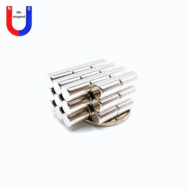 Wholesaler-50pcs 8x15 magnete 8 * 15mm magnete NdFeB D8x15mm magnete in terre rare 8mm x 15mm 8x15mm magneti al neodimio 8 * 15 spedizione gratuita