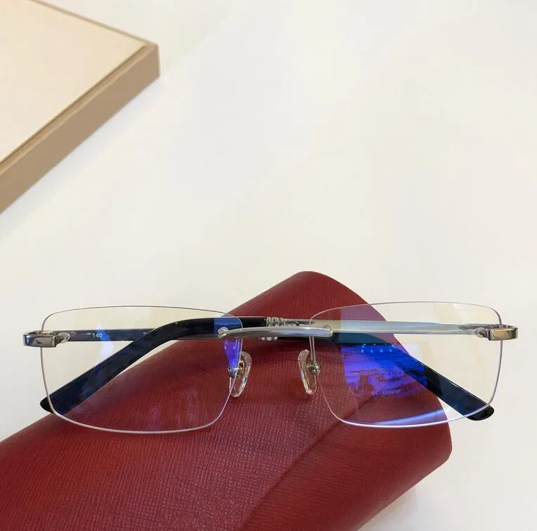 Gafas De Moda Con Lentes Claros Cuadrados Para Mujeres Y Hombres, Marco De  Bloque De Color, Templo De Metal, Accesorios De Cabina De Fotos Con Estuche De  Gafas