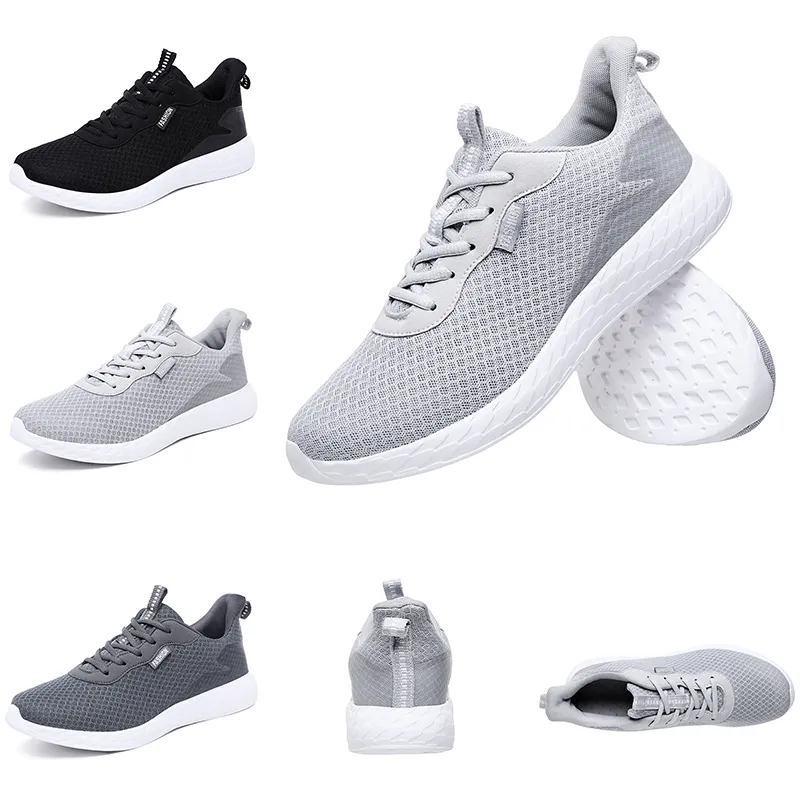 Scarpe da corsa da uomo in vendita a buon mercato Bianco Bianco Grigio Grigio Grigio Pedissimo Runner Sport Scarpe sportive Scarpe da ginnastica Scarpe da ginnastica Marca fatta in casa Made in China