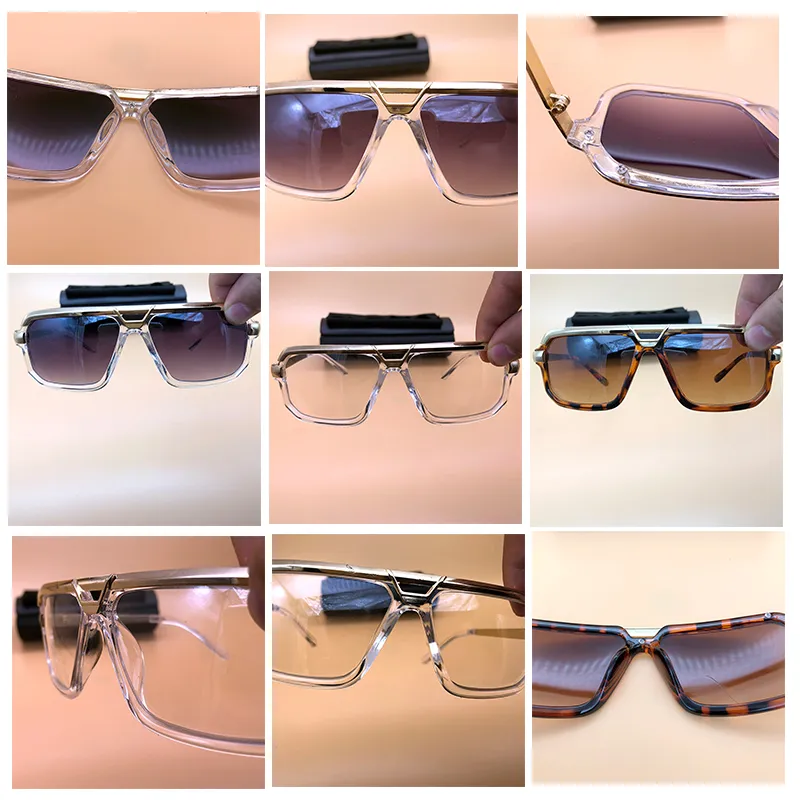 Legends Gazelle Sunglasses Luxury Brand Designer Sun Glasses Gold Metal