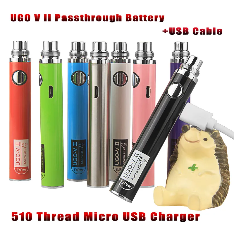 510 Thread E Cigarettes Variable Voltage ECigs Vaporizer UGO EGo C