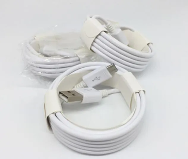 High Speed Quality 1M 3Ft 2M 6Ft 3M Phone Cable for Android Huawei P Xiaomi Samsung S4 S6 S8 S9 Micro USB V8 Charger Cables Type C Cord