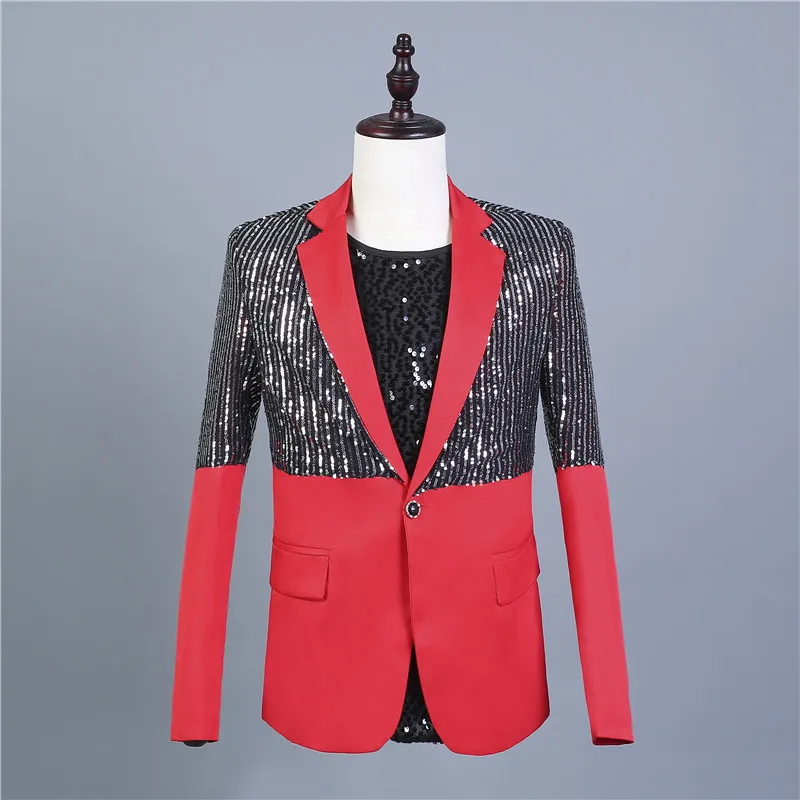Shining black blazer deals