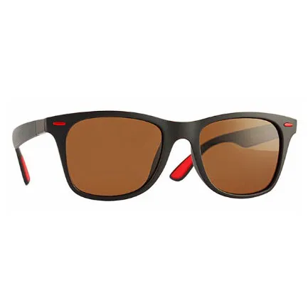 Haut de gamme homme rétro carré cadre couleur lunettes de soleil Smart Sensitive hommes polarisés lunettes conduite conducteur miroir hommes et femmes lunettes de soleil