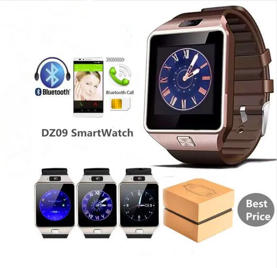 DZ09 Fashion Sport Smart Watch GT08 U8 A1 SMARD SMARCLE для Android Phone Smart Wwatch Man Camera Women Bluetooth Носимое устройство