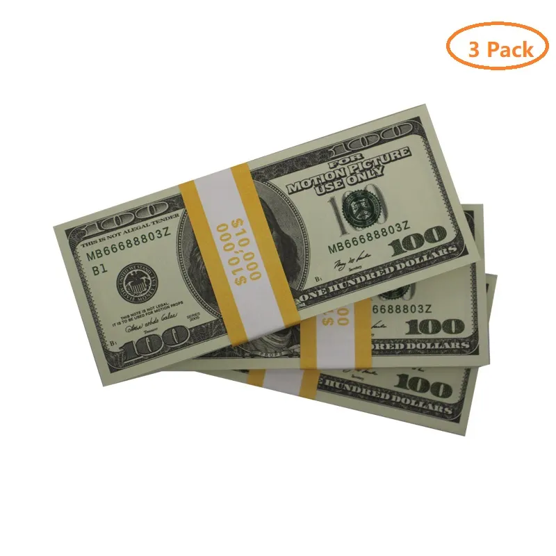 Funny Toy Money Movie Copy prop banknote 10 dollars currency party fake notes children gift 50 dollar ticket for Movies Advertising P244HNWHN