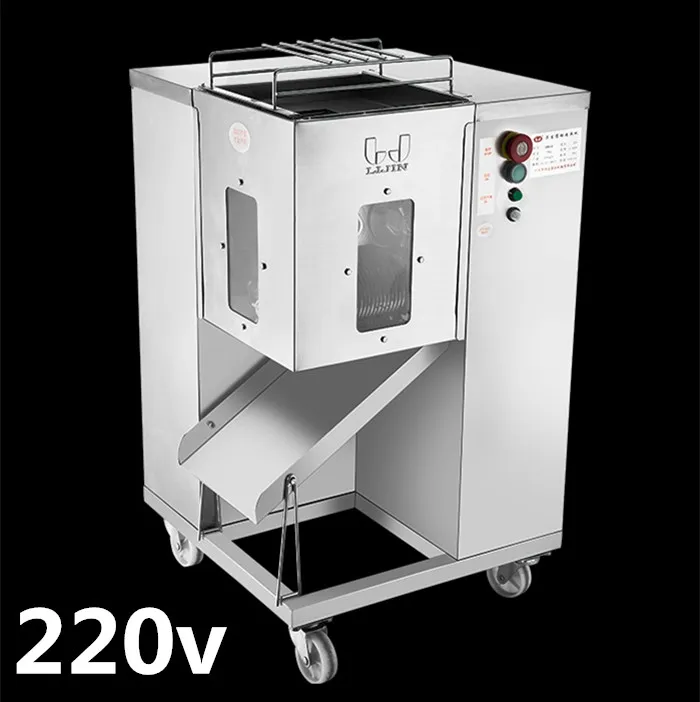 Vente en gros - livraison gratuite 220v QSJ-A trancheuse à viande multifonction, machine à découper la viande, machine à couper la viande