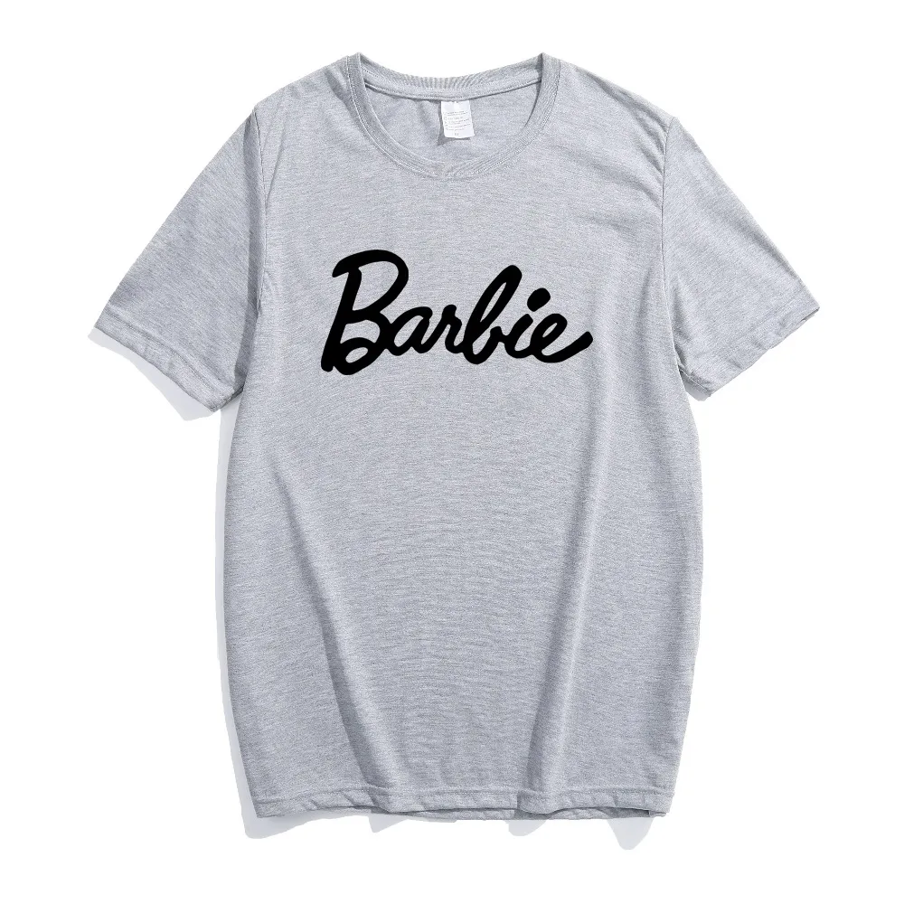 Barbie T-Shirt Damen, T Shirts Damen Sommer, Baumwolle Tshirt Damen