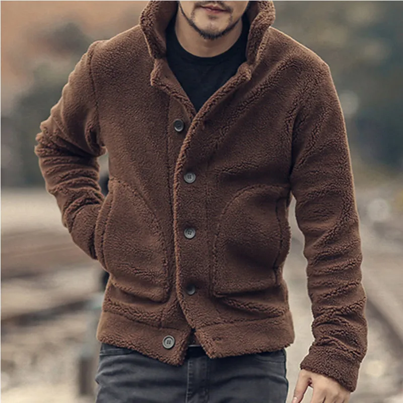 Abrigo De Invierno Para Hombre, Chaquetas De Lana, Abrigos, Ropa De Calle,  Ropa De Abrigo De