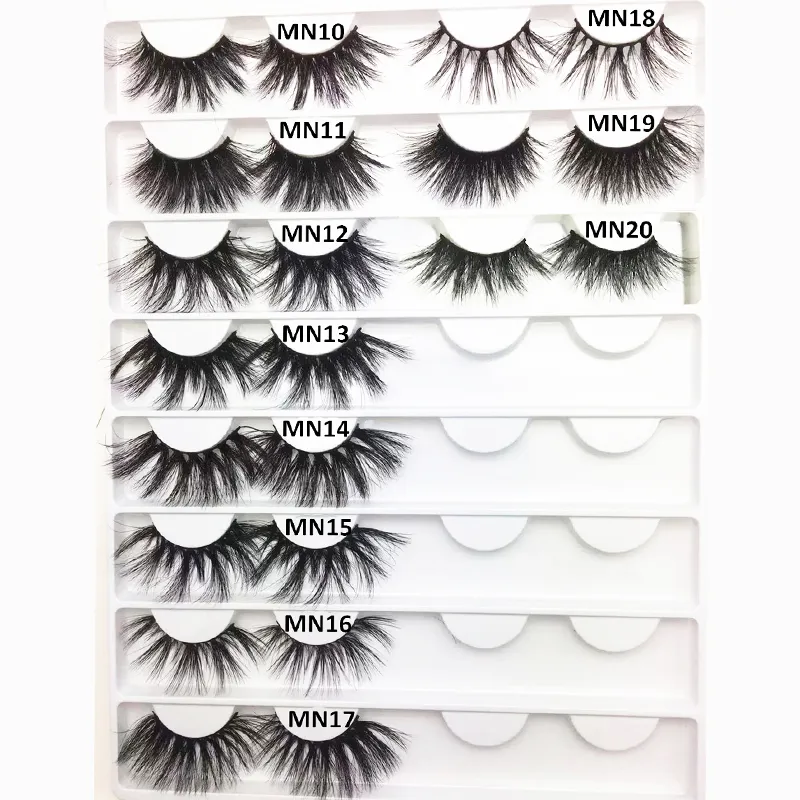 25mm Mink EyeLashes Free Private Label 3D Mink Lashes 25mm Eyelashes Cruelty free Mink Lashes 25mm Lashes