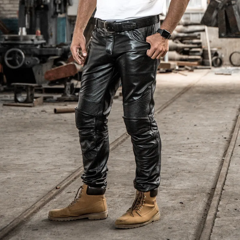 Cool leather pants discount
