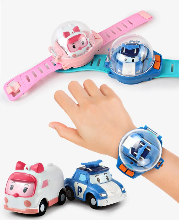 Mini Remote Control Watch RC Car Toy Model Kids Catapult Vibrating Car Educational Toys Children's day For Children Boys