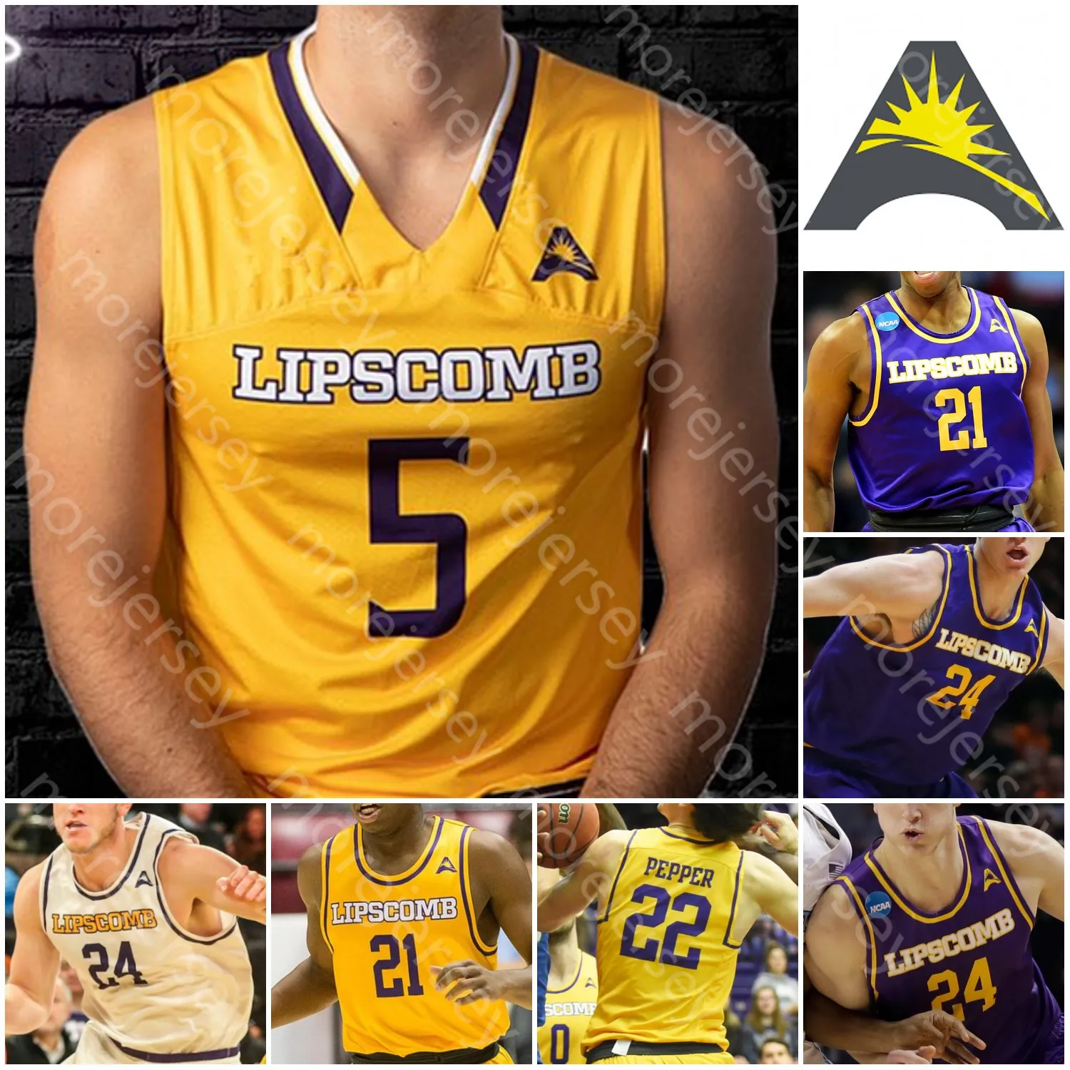 Custom Bisons Basketball Jersey NCAA College Garrison Mathews Ahsan Asadullah KJ