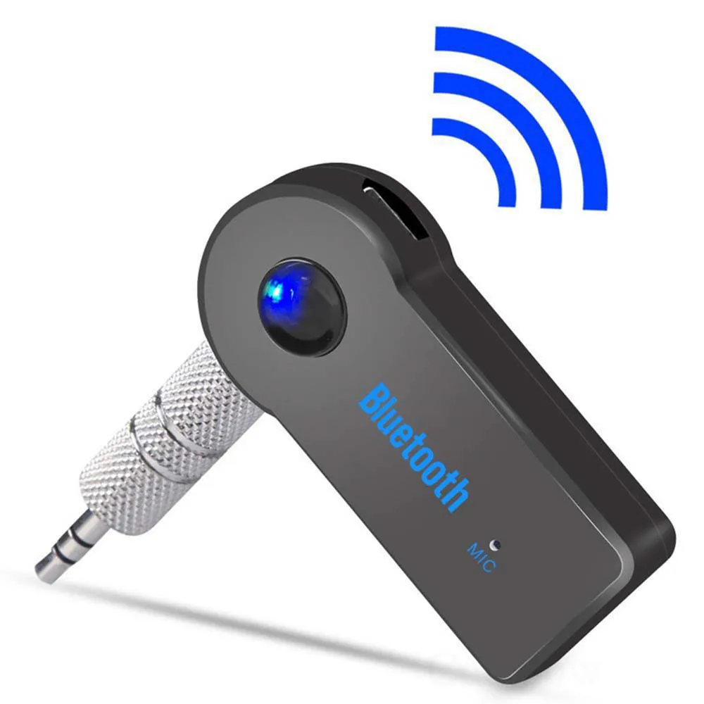 Bluetooth Receptor 3,5 milímetros AUX de áudio Plug transmissor sem fio adaptador Music For MP3 Speaker Car Mãos auscultadores Telefonar grátis
