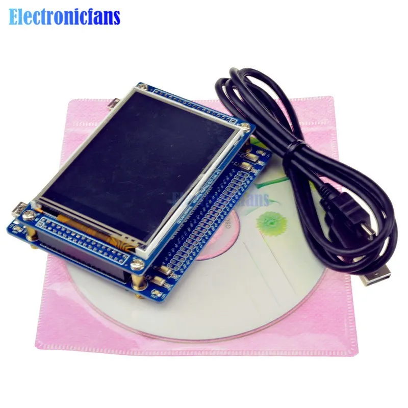 Freeshipping STM32 STM32F103VCT6+3,2" Entwicklungsplatine TFT Touch LCD Modul Display Panel Serielle Kommunikationsschnittstelle