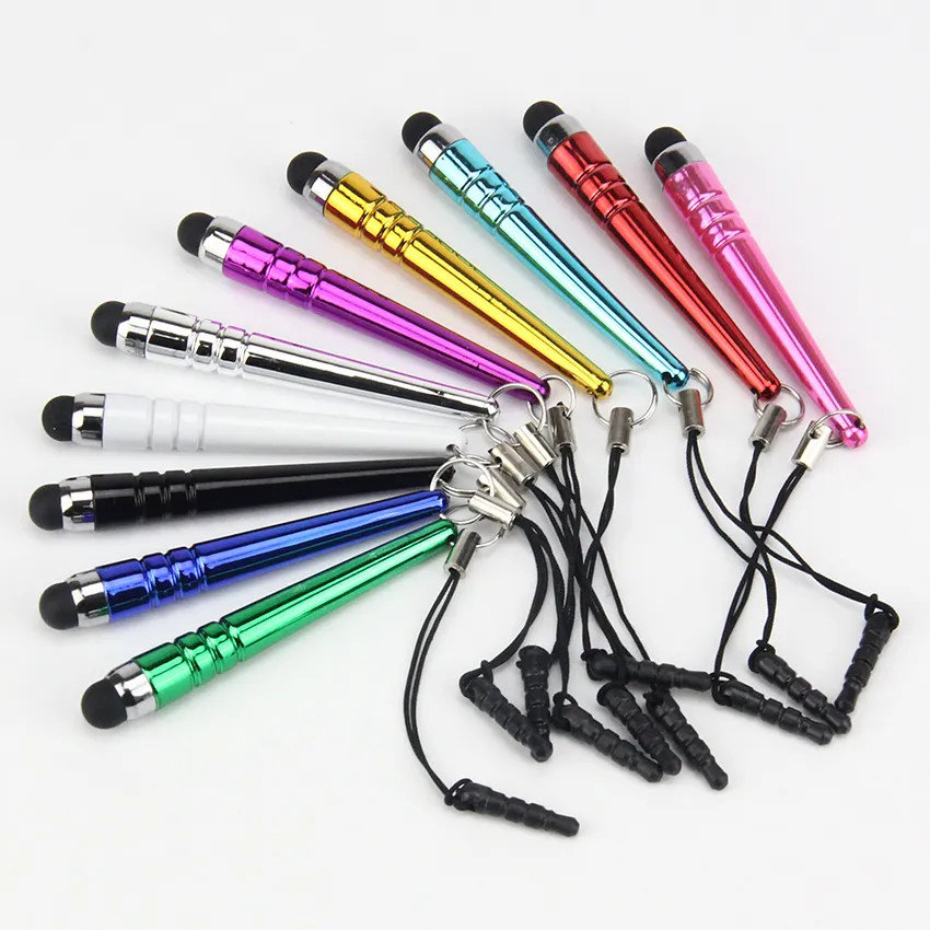 6000pcs / lot Universal Baseball Baseball Bat Capacitive Touch Screen Pen Stylus per tablet per telefono per Kindle 4 Samsung iphone