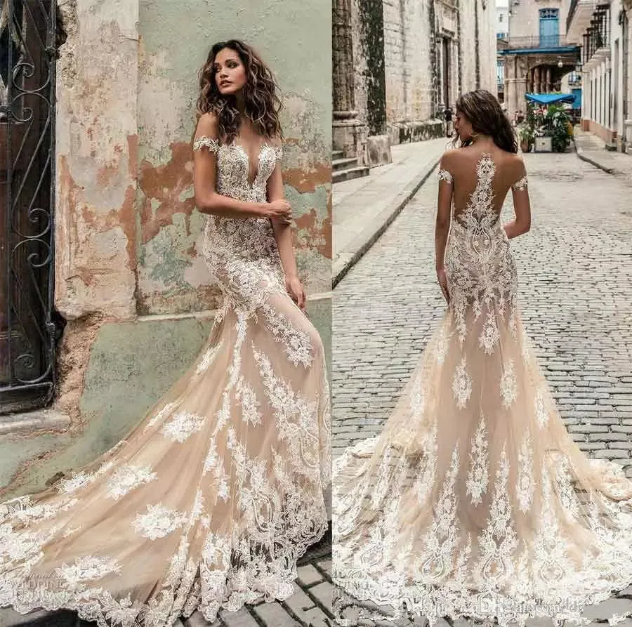 Abiti Da Sposa Champagne Guanni Da Sposa Scollatura Profondi. Da 137 15 DHgate