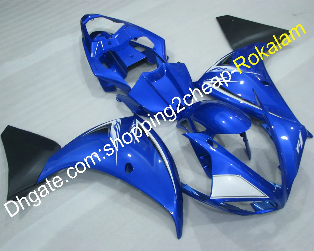 YZF1000 R1 09 10 11 Motorbike Body Fairing For Yamaha YZF 1000 R1 2009 2010 2011 Motorcycle Blue Black Bodywork Kits (Injection molding)