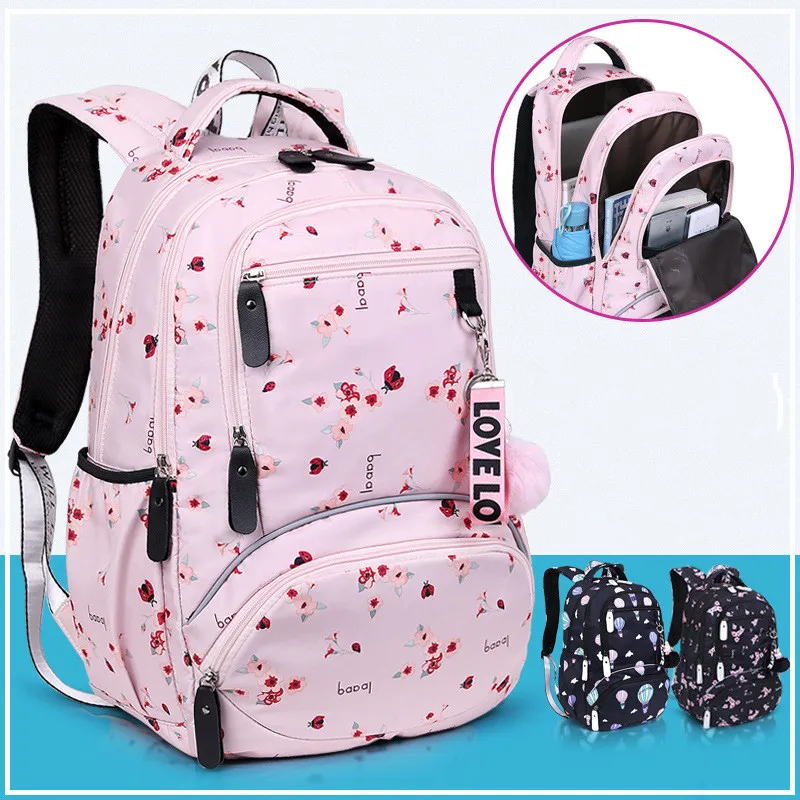 Waterproof Large School Backpack For Teenage Girls 2024 Schoolbag With High Capacity For Middle High School Students College Women From Lbdshoes 25.72 DHgate.Com