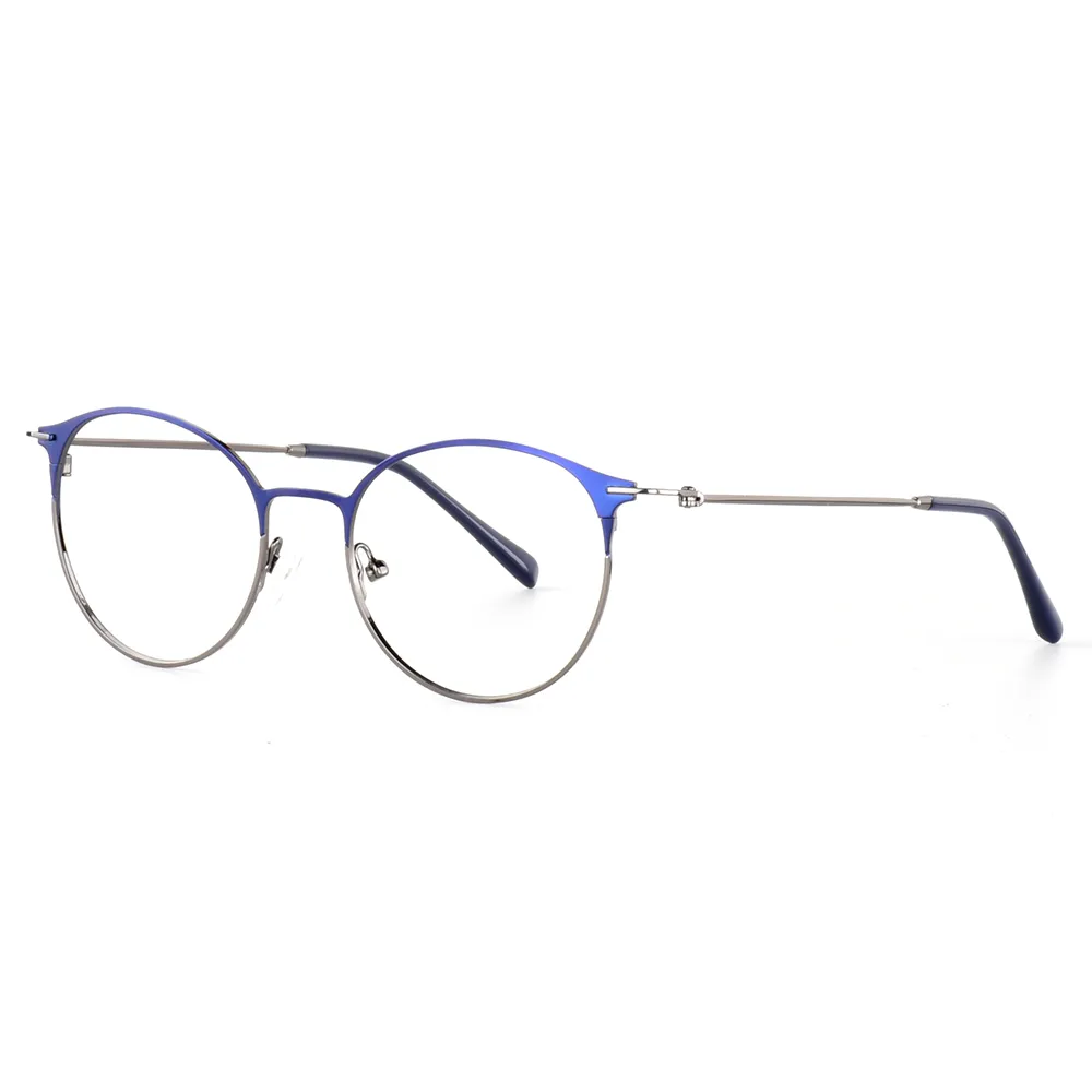 2019 Fashion Round Clear Lens Metal Optical Eyeglasses For Myopic Spectacle And Prescription Prescription Eyewear Frames Wholesale From Tongce 15.12 DHgate.Com