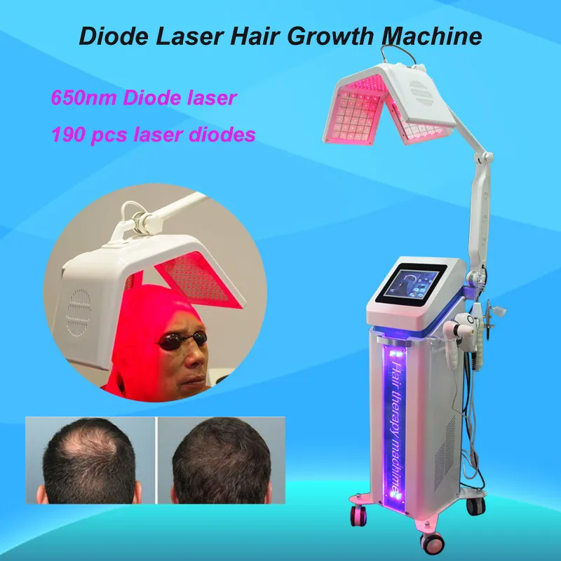 نمو الشعر بالليزر آلة الجمال تساقط الشعر آلات الجمال علاج الشعر إعادة النمو ليزر ديود 650NM