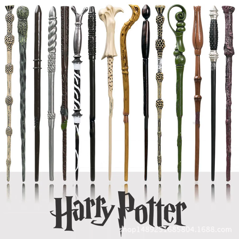 35cm Harry Potter Baguette Magique Severus Rogue Aucune Lumière LED avec  Boîte-Cadeau Collection De Jeux De Cosplay Baguette Harry Potter Bâton  Jouets