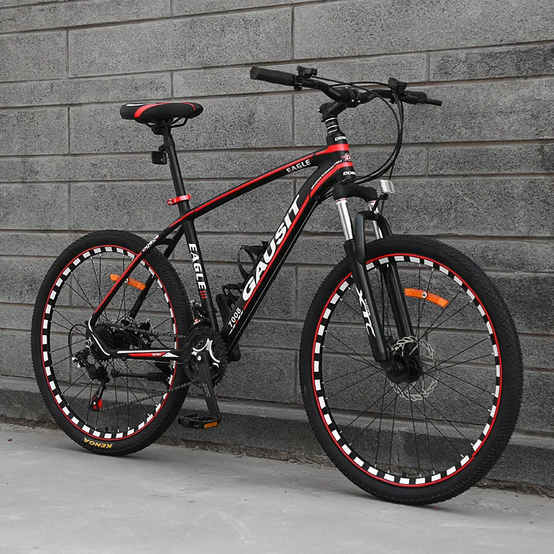 Jeu De Roues Vélo Double Couche Alliage Aluminium 20 Pouces Noir - Freins à Disque Universel