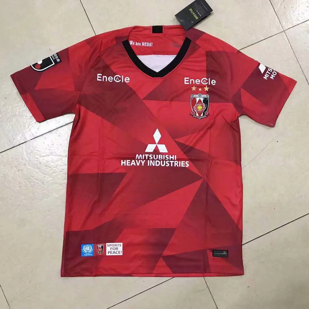 Urawa Red Diamonds Jersey -: Home, Away & Training Football