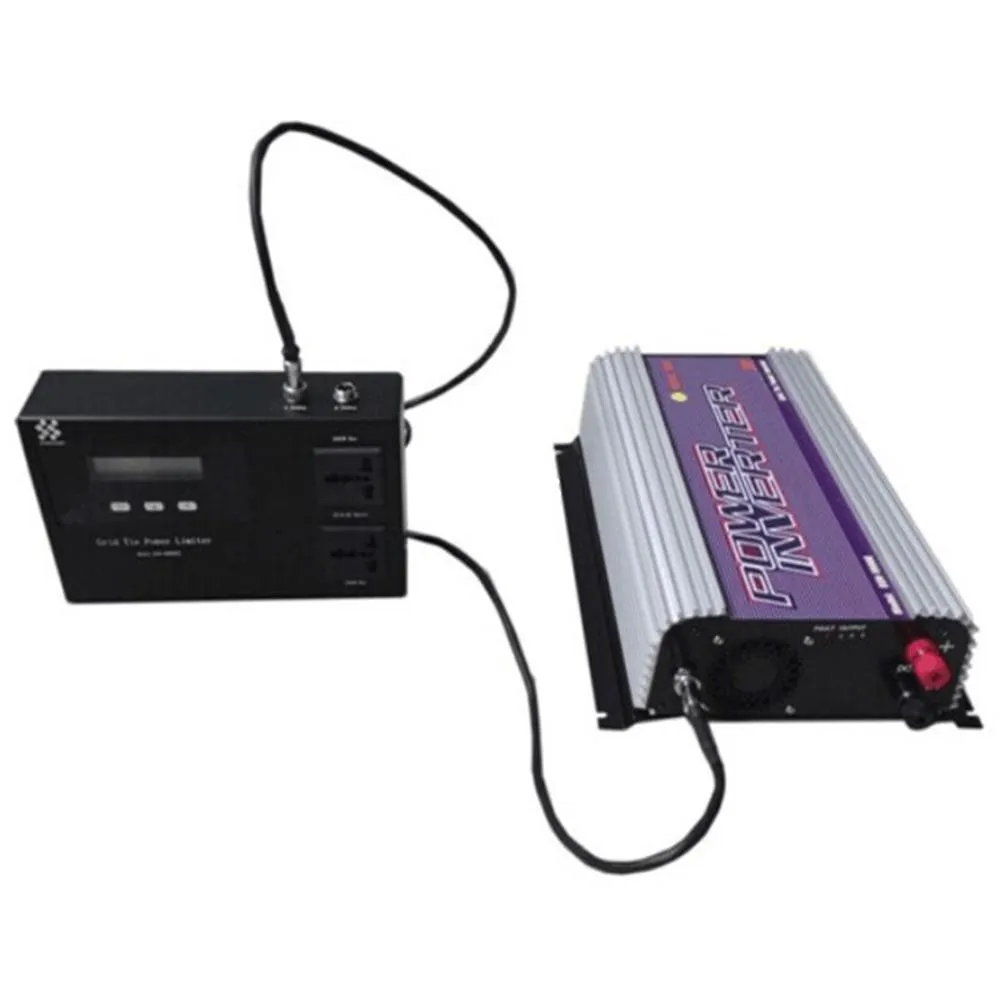 Freeshipping 1500W العاكس التعادل الشبكة مع Limiter.The المحدد يمكن أن تمنع الطاقة الزائدة تذهب إلى الشبكة.