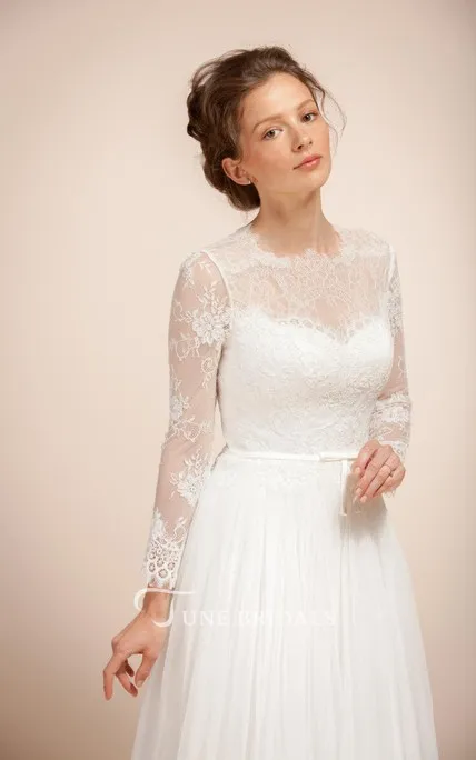 Plus Size Bridal Gowns with Sleeves - June Bridals