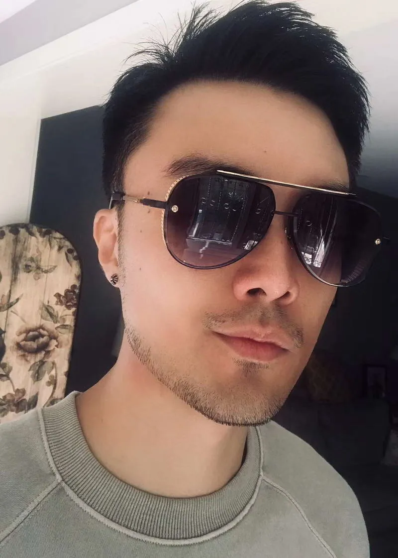 Gafas De Sol De Piloto Doradas Y Met licas Gafas De Sol Con