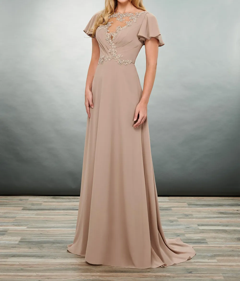 Vestidos color on sale marron claro