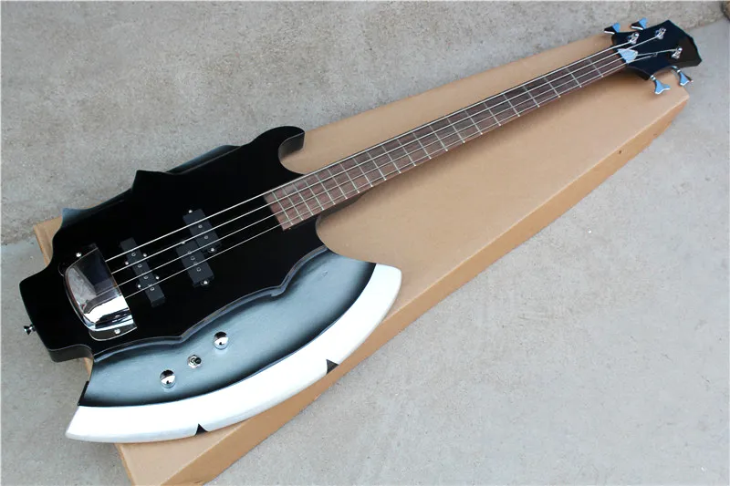 Factory Custom 4-String AX Elektrische basgitaar met palissander toets, chroom hardwares, 21 frets, aanbieding aangepast