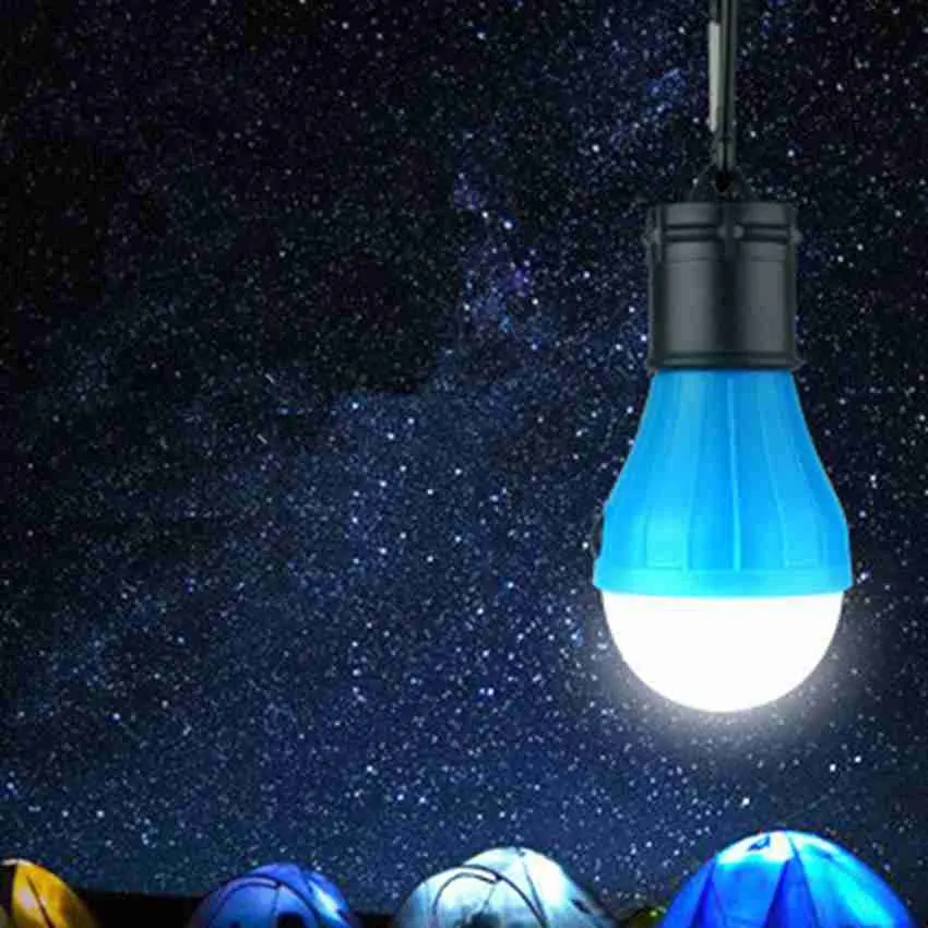 5 colori 3LED lampada da campeggio luci di emergenza lampade per tende da esterno decorazioni natalizie luci a sospensione lanterne portatili ZZA2339 50 pezzi