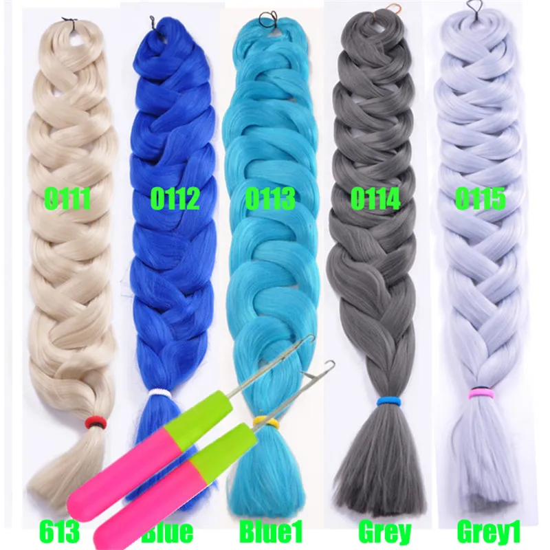 Xpression trança cabelo sintético weave jumbo tranças ultra tranças a bulks cheveux 82inch crochet cabelo 165 gramas único cor dhgate