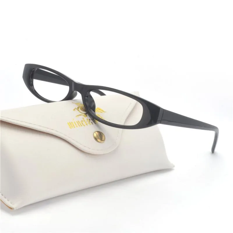 Monturas De Gafas De Sol Naranjas Rectangulares Pequeñas Para