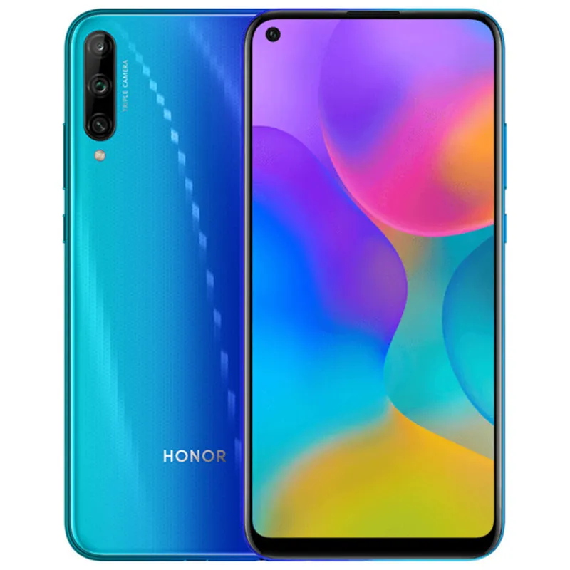 Original Huawei Honor Play 3 4G LTE Cell Phone 6GB RAM 64GB 128GB ROM Kirin 710F Octa Core Android 6.39 "Fullskärm 48mp OTG 4000mAh ansikte ID Smart mobiltelefon